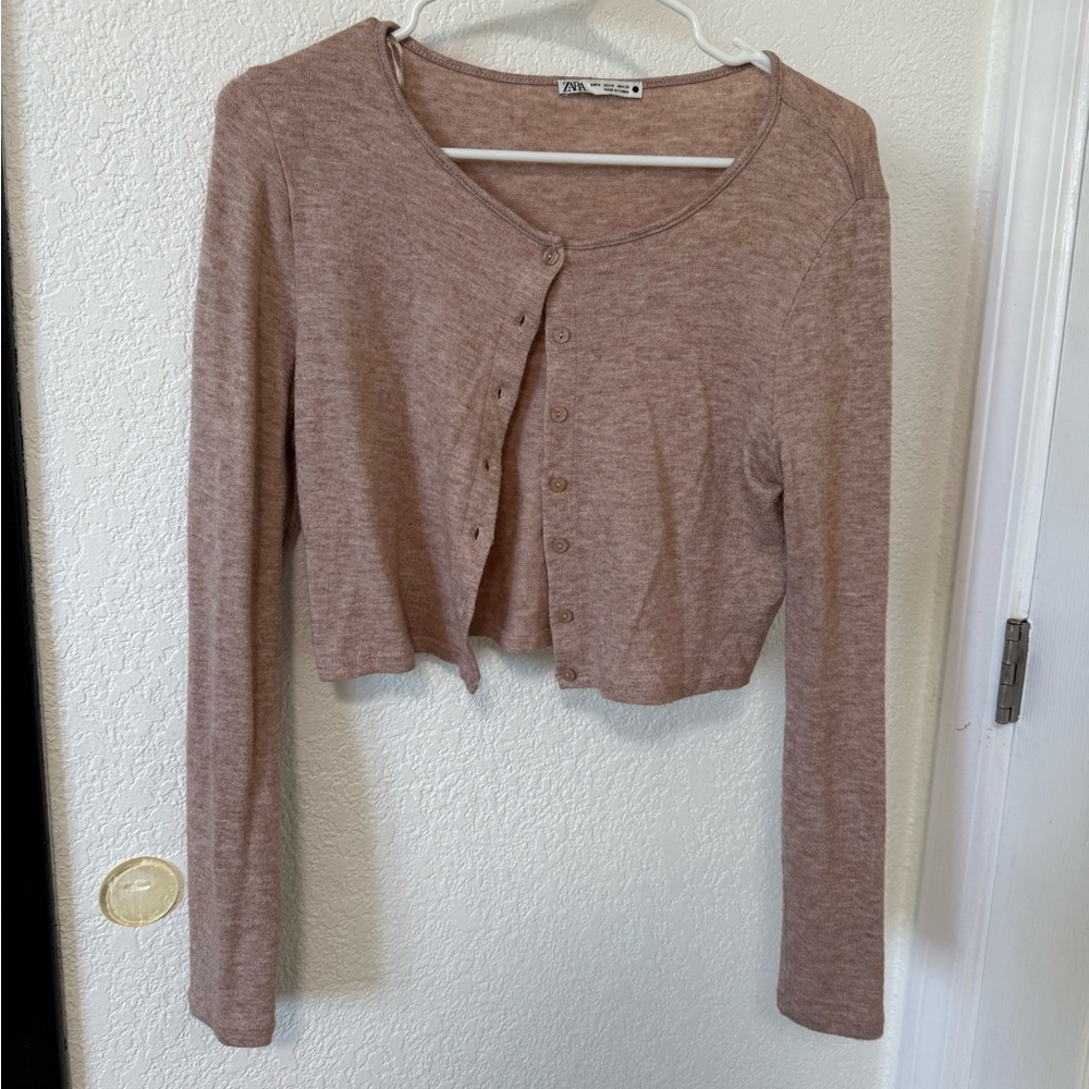 Zara Cropped Cardigan